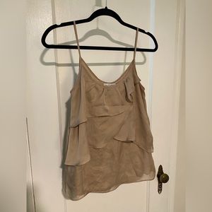 Women’s scalloped tank top